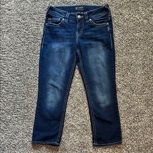 Silver Jeans Suki crop jeans